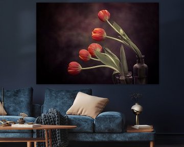 5 Tulips by Marina de Wit