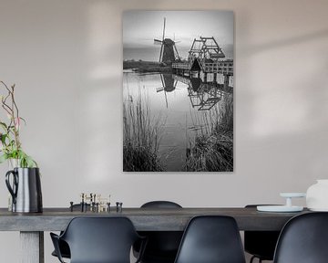 Molen werelderfgoed Kinderdijk von Mark den Boer