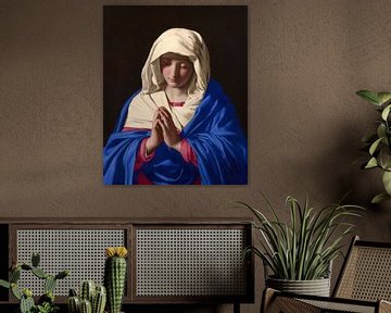 Die Jungfrau Maria - Giovanni Battista Salvi da Sassoferrato
