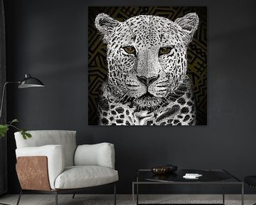 Federzeichnung Leopard von Willem Heemskerk