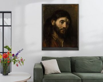 Hoofd van Christus, de stijl van Rembrandt