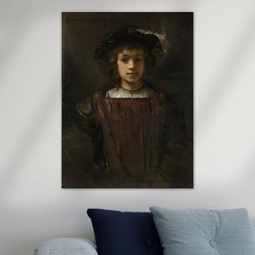 Rembrandts zoon Titus (1641-1668), de stijl van Rembrandt
