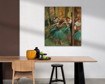 Tänzer, Rosa und Grün, Edgar Degas