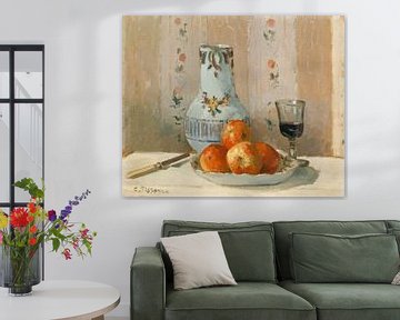 Stillleben mit Äpfeln und Pitcher, Camille Pissarro