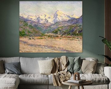 De vallei van de Nervia, Claude Monet