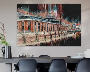 Hamburg Fischmarkt by Peter Roder