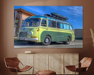 On an adventure with an old bus