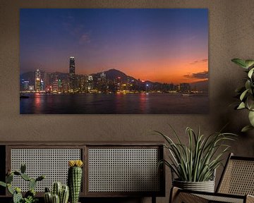 Skyline HK Island von Bart Hendrix
