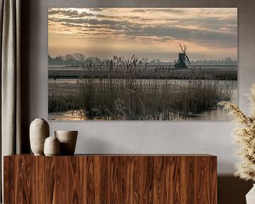 Zonsopkomst Marsum op Woensdag ochtend 7 maart 2018