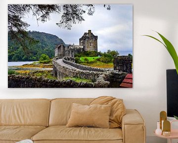 Eilean Donan Castle (Schotland) van Dennis van Amstel