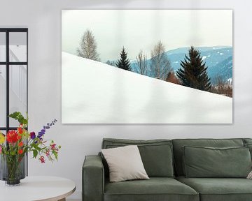 Sneeuwlandschap in Oostenrijk van Evert Jan Luchies
