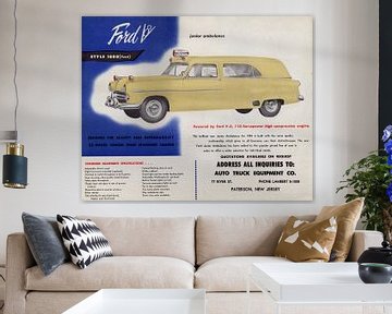 1953 Ford Junior Krankenwagen Werbung