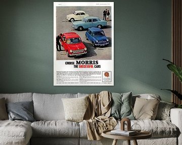 Morris Range, Mini Minor & Oxford Werbung 1965