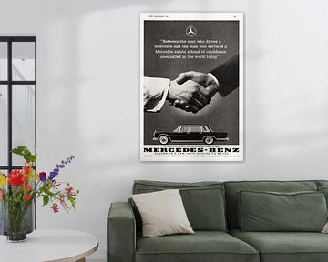 Mercedes-Benz Grand 600 reclame 1964; Gezien bij vtwonen van Atelier Liesjes