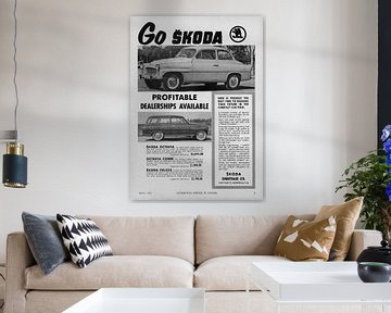 Skoda Octavia Sedan and Combi Werbung 1962