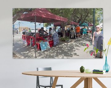 markt bonaire van Ivana Luijten
