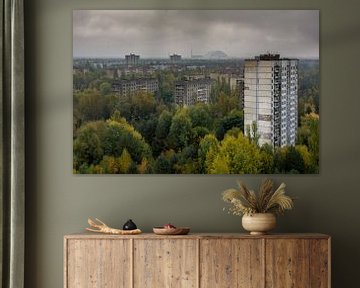 Pripyat skyline by Tim Vlielander