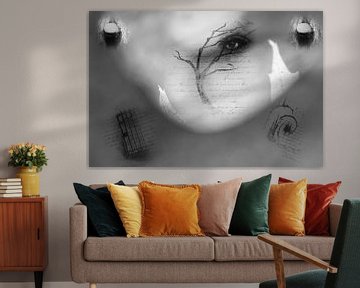 Eye abstract by Ingrid Van Damme fotografie