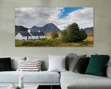Huis in Schotse hooglanden