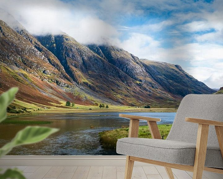 Beispiel fototapete: De pas van Glencoe in de Schotse highlands von Rob IJsselstein