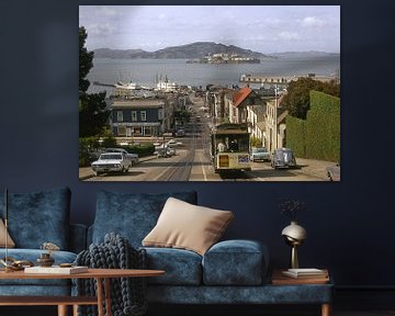 San Fransisco and Alcatraz 60s von Jaap Ros