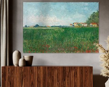Vincent van Gogh, Feld mit Mohnblumen