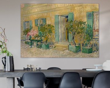 Vincent van Gogh, Voor een restaurant te Asnières