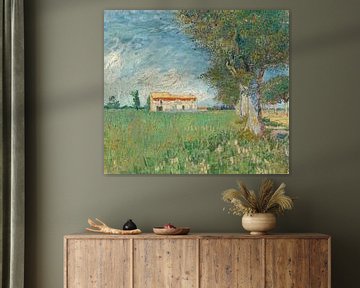 Vincent van Gogh, Boerderij in het koren