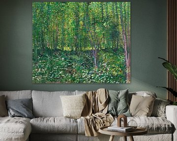 Vincent van Gogh, Wald mit Unterholz