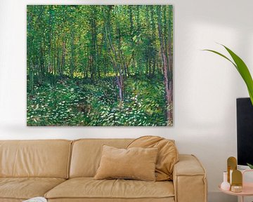 Vincent van Gogh, Wald mit Unterholz