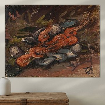 Vincent van Gogh, Crevettes et moules