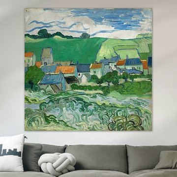 Vincent van Gogh, Ansicht von Auvers