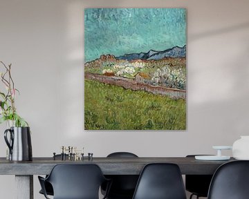 Vincent van Gogh, Gezicht op de Alpilles