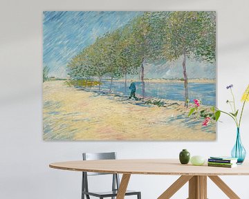Vincent van Gogh, Entlang der Seine