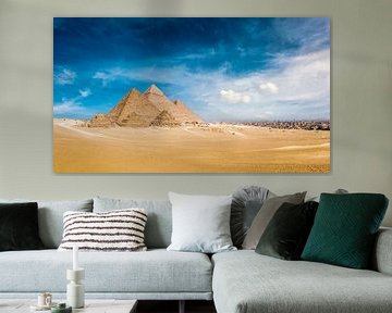 Great Pyramids of Giza van Günter Albers