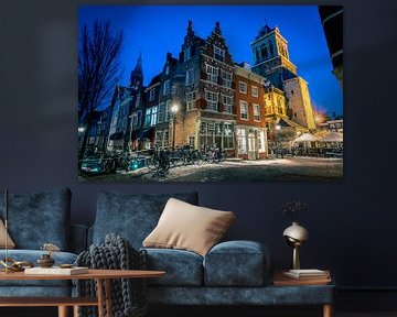Het mooiste hoekje van Delft by Henri van Avezaath