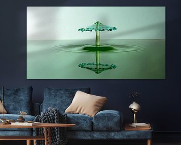 Splash Art Green Panorama