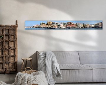 Chania Venetian Harbour Panorama