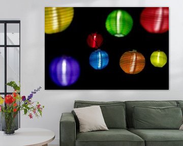 Colourful lights van Ton van Buuren