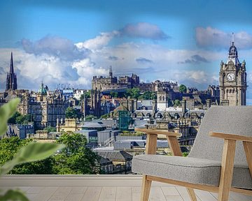 View over Edinburgh, Scotland von Arjan Schalken