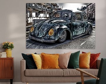 Volkswagen Beetle  van Ronald De Neve