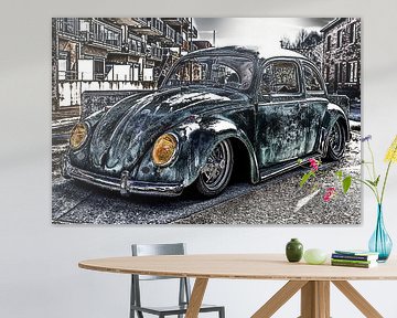 Volkswagen Beetle  van Ronald De Neve