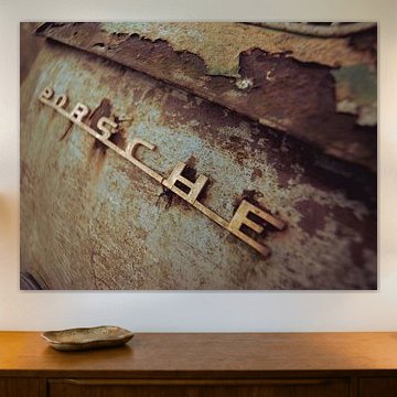 Porsche Oldtime Rost von Art By Dominic