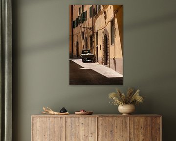 Piaggio Ape in the street of Tuscany by Erik van 't Hof