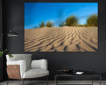 Graphical patterns in dune sandhill by Beschermingswerk voor aan uw muur