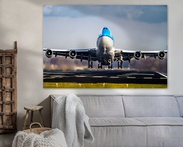 Queen of the Skies - Boeing 747-400 von Dennis Janssen