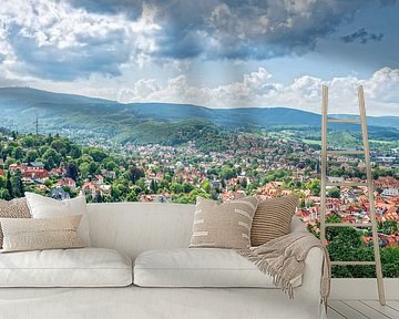 Wernigerode prachtig Duits dorpje in het Harz gebergte