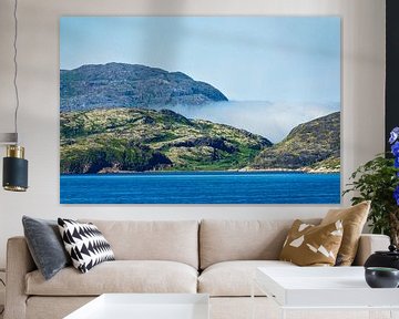 View to the Varangerfjord in Norway by Rico Ködder