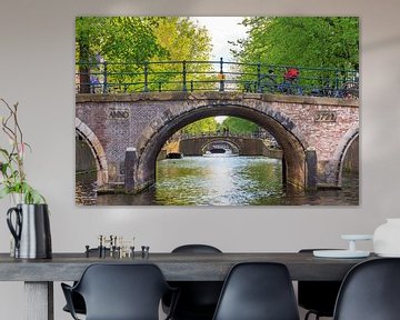 Bruggen over de Leidsegracht sur Dennis van de Water