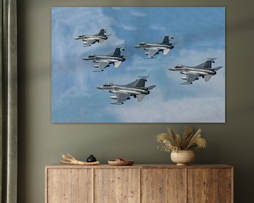 Compilatie F16's Nederlandse Luchtmacht. van Gert Hilbink